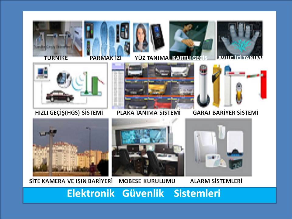 Kamera ve Kent Güvenlik Yönetim(MOBESE) Sistemleri